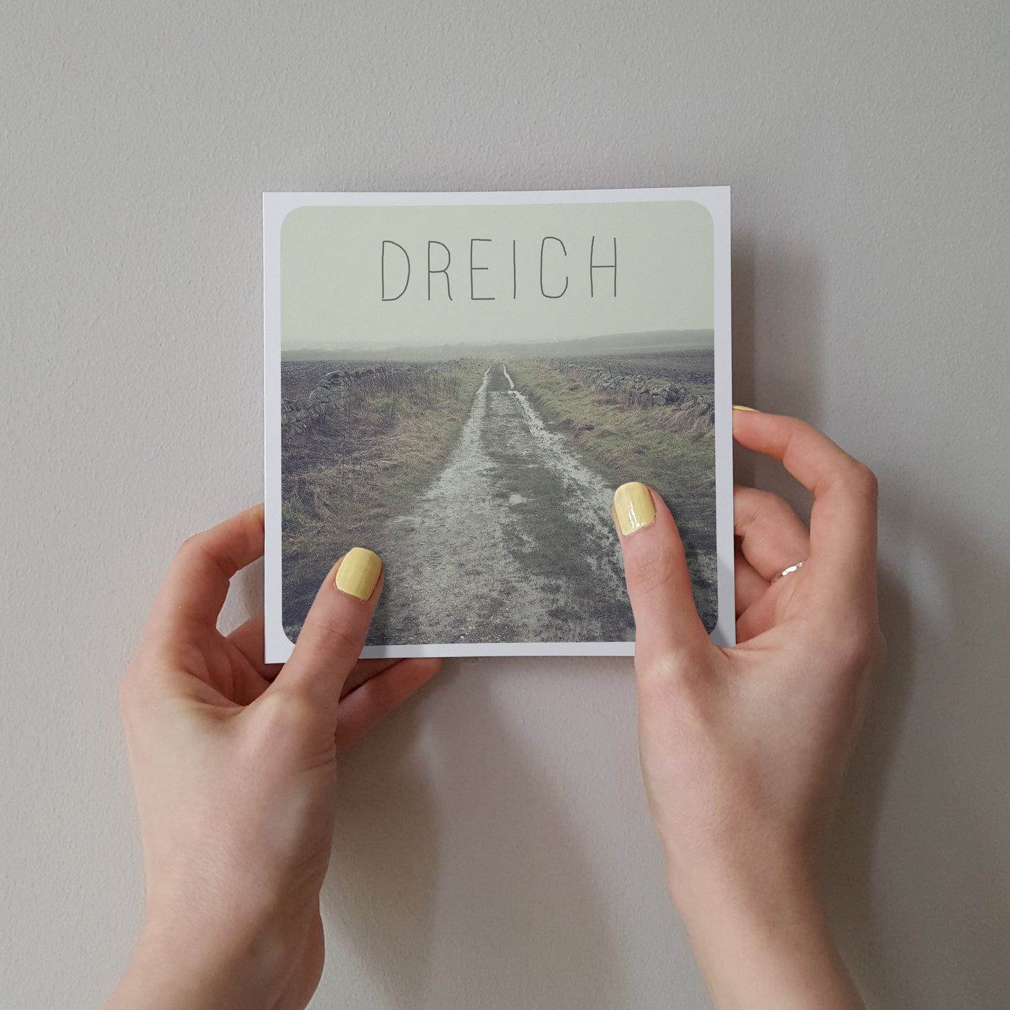 Scottish Banter Greetings Card Dreich