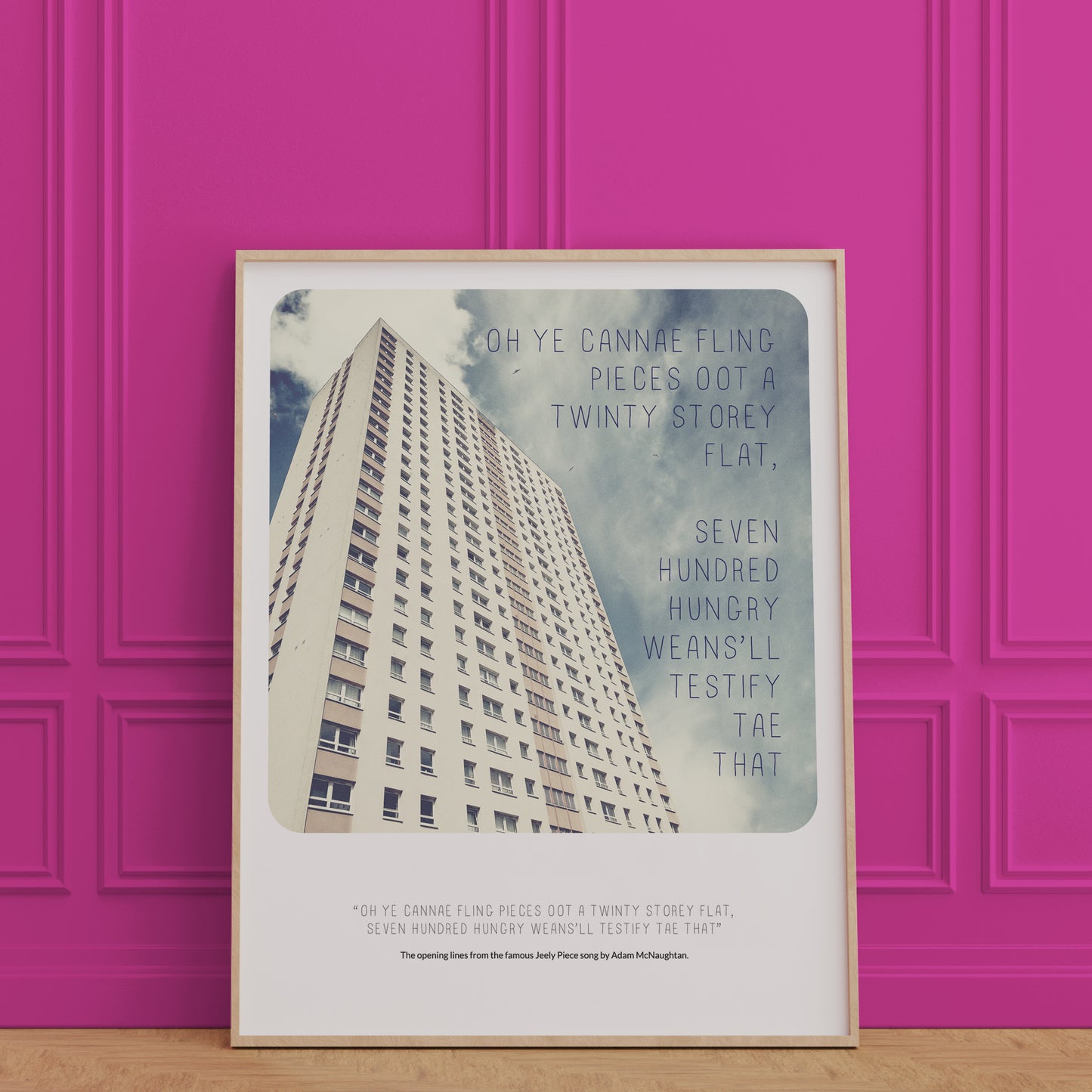 Scottish Banter Print High Rise