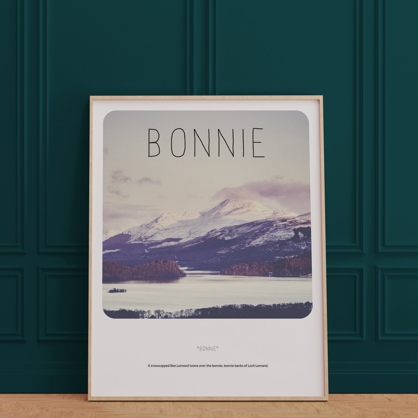 Scottish Banter Print Loch Lomond