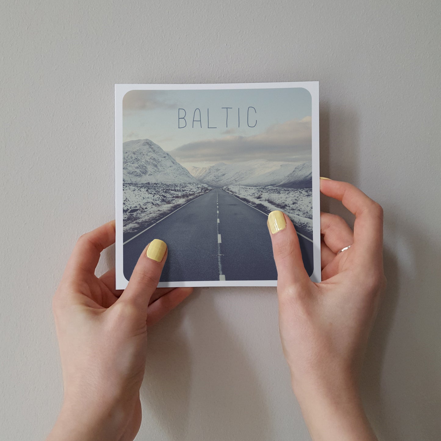 Scottish Banter Greetings Card Rannoch Moor