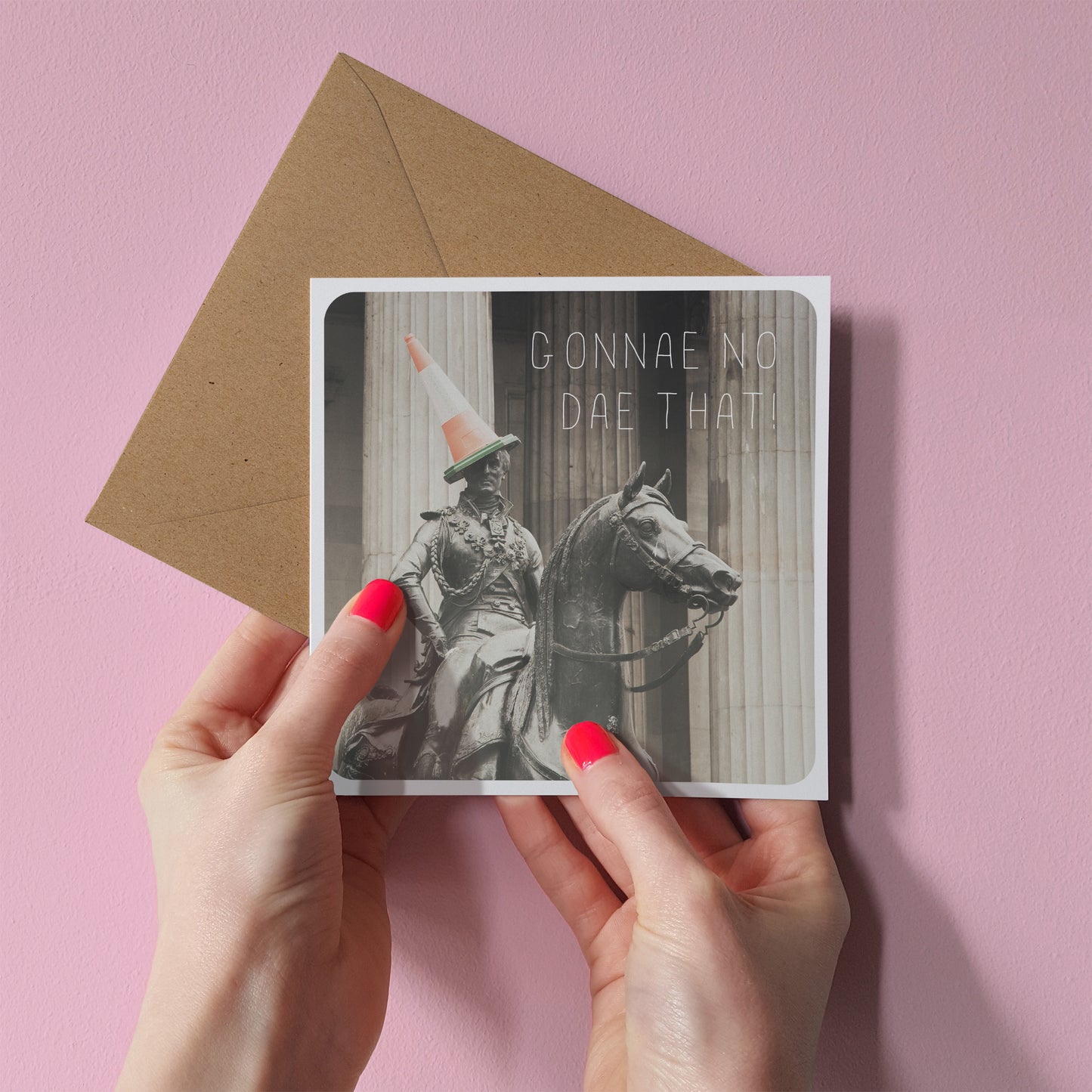 Scottish Banter Greetings Card Duke of Wellington