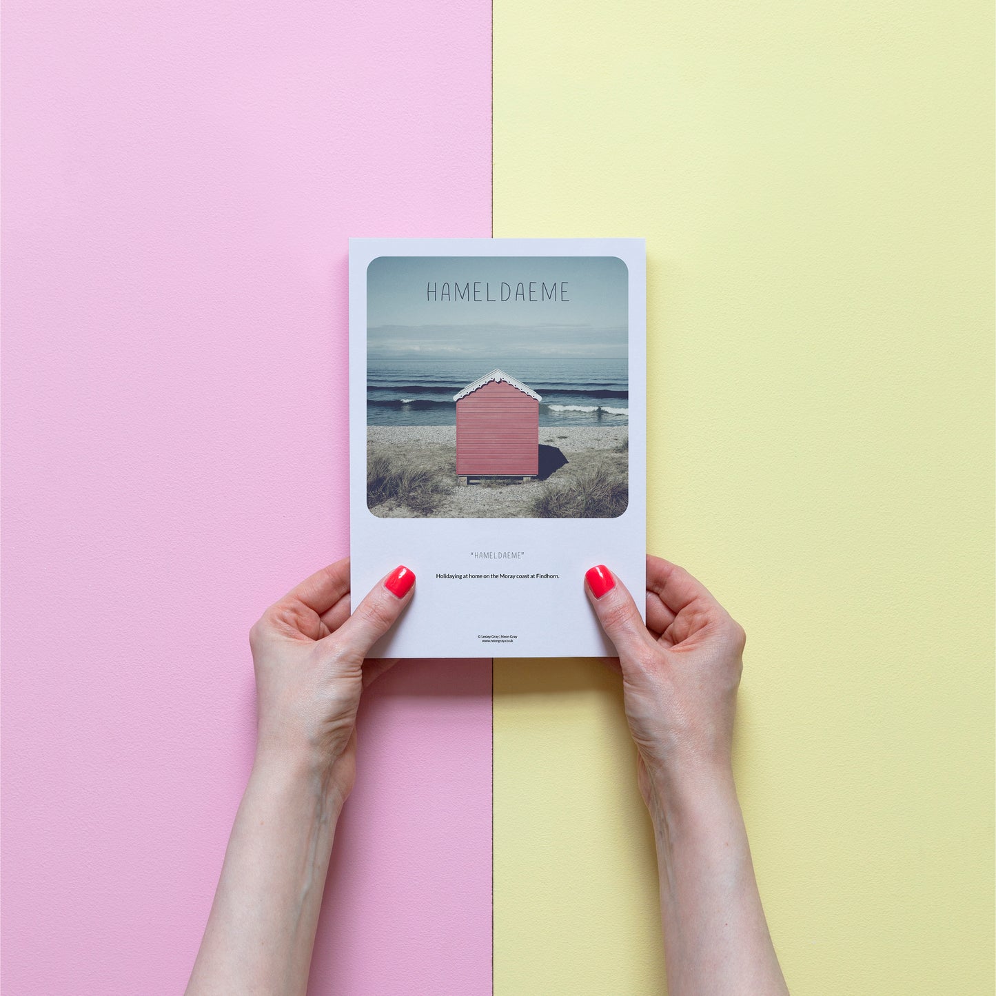 Scottish Banter Print Beach Hut