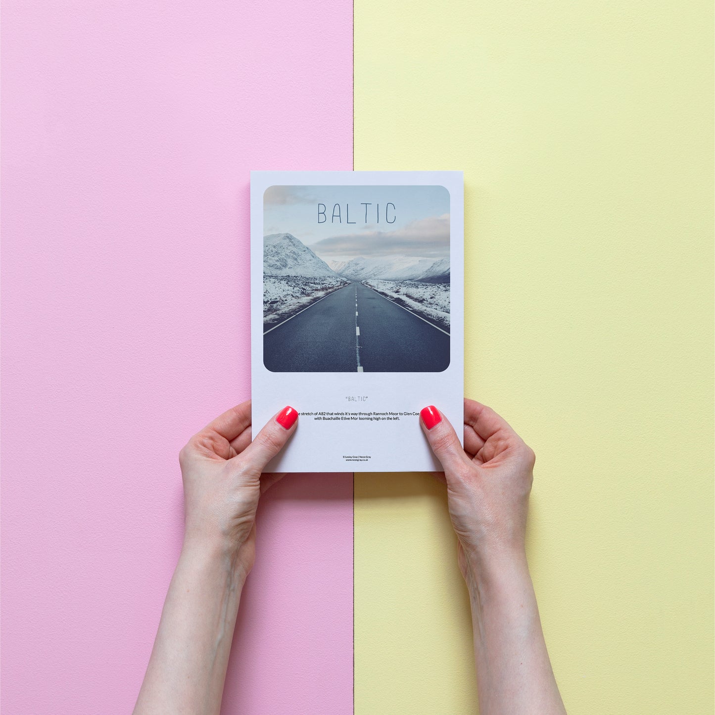 Set of 2 Scottish Banter Prints - Rannoch Moor + Loch Lomond
