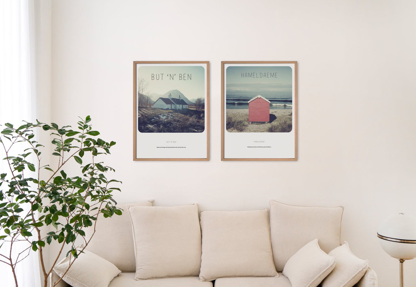 Scottish Banter Print Beach Hut