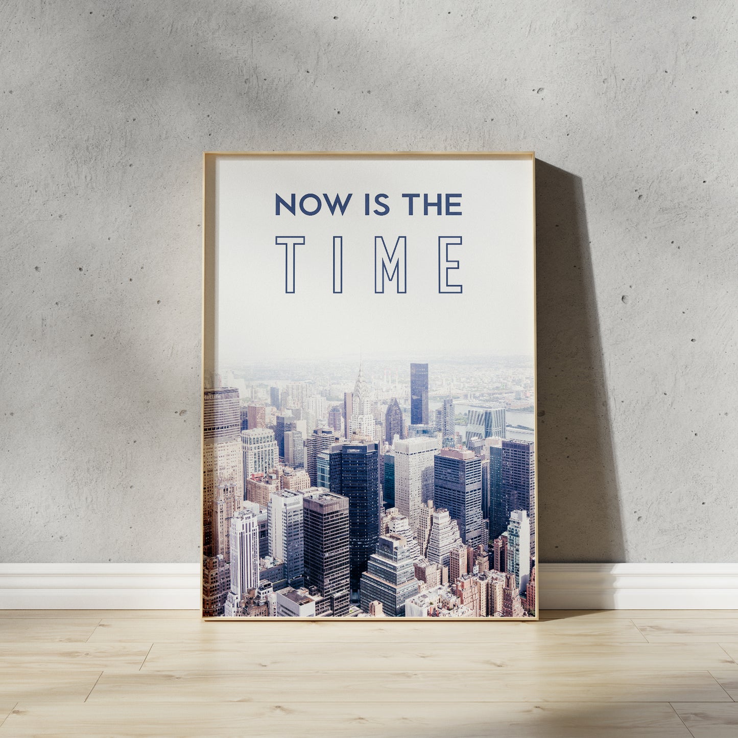 Now is the Time Print