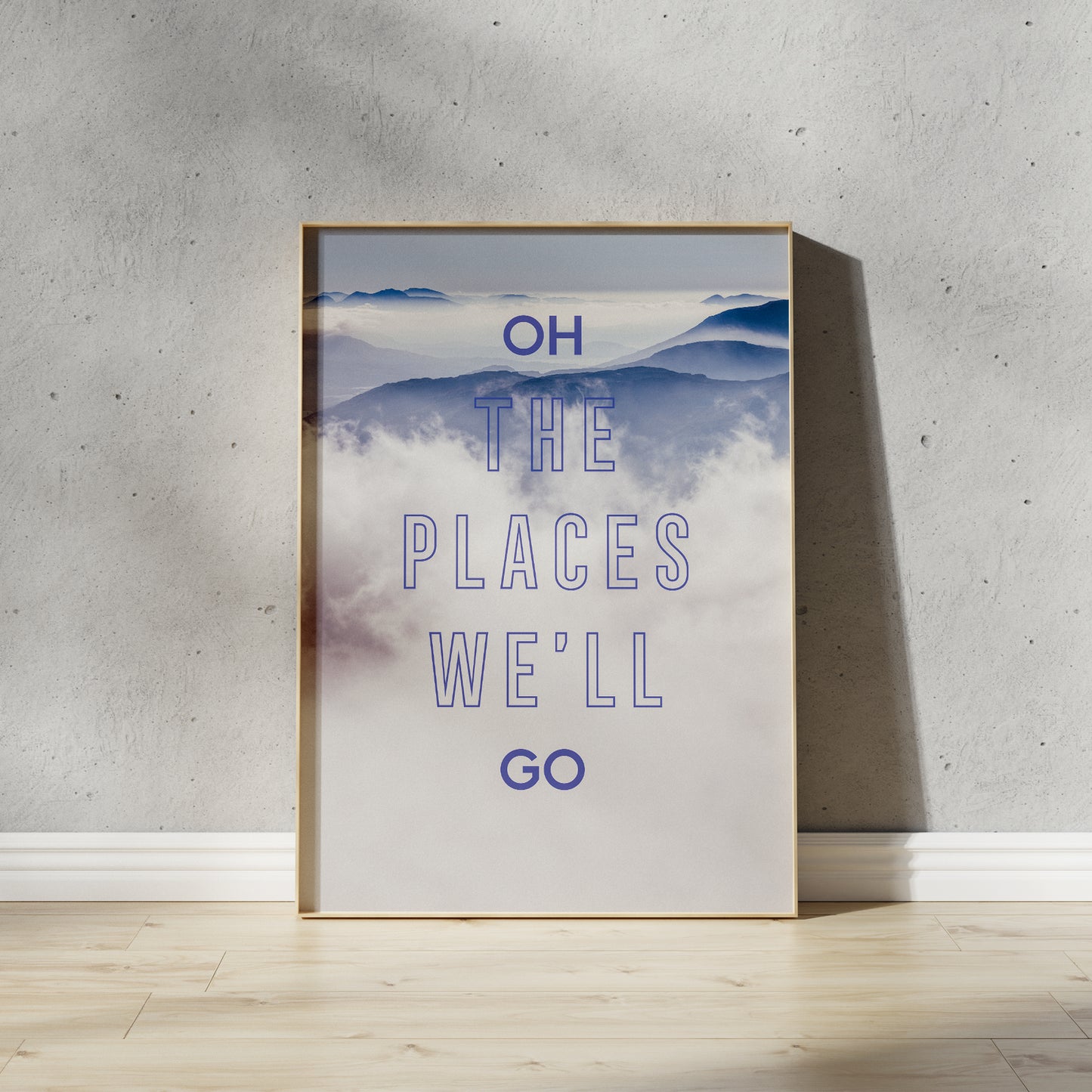 Oh The Places Print