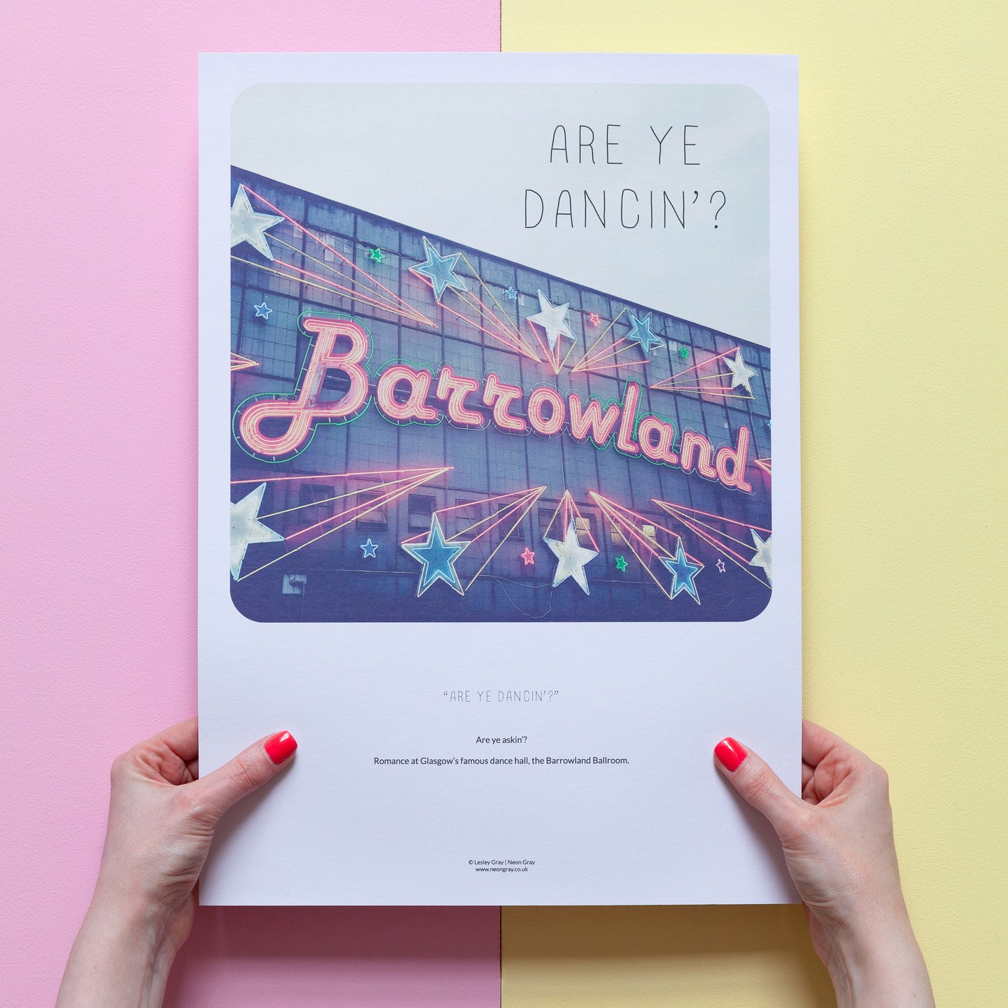 Scottish Banter Print Barrowland Ballroom