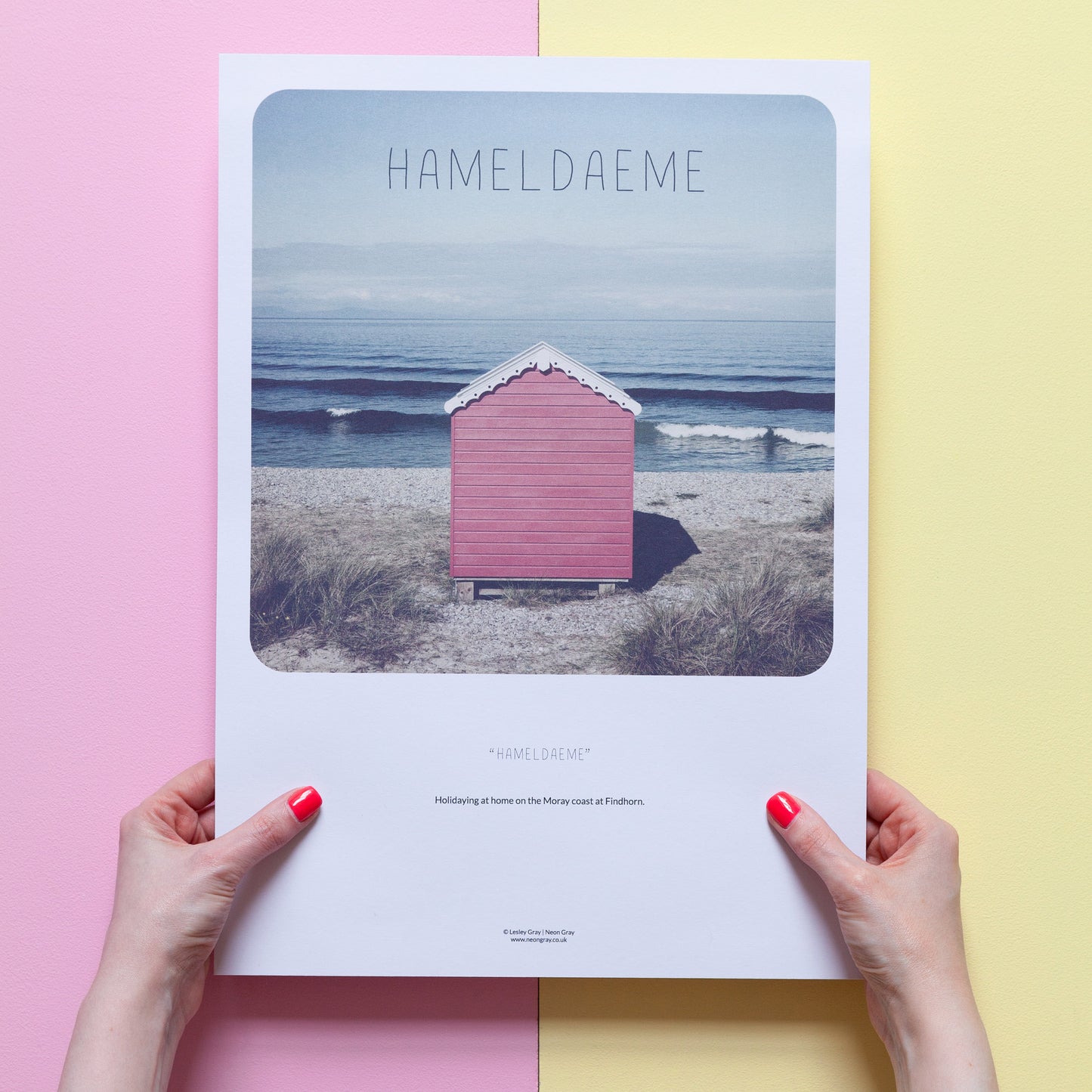 Scottish Banter Print Beach Hut
