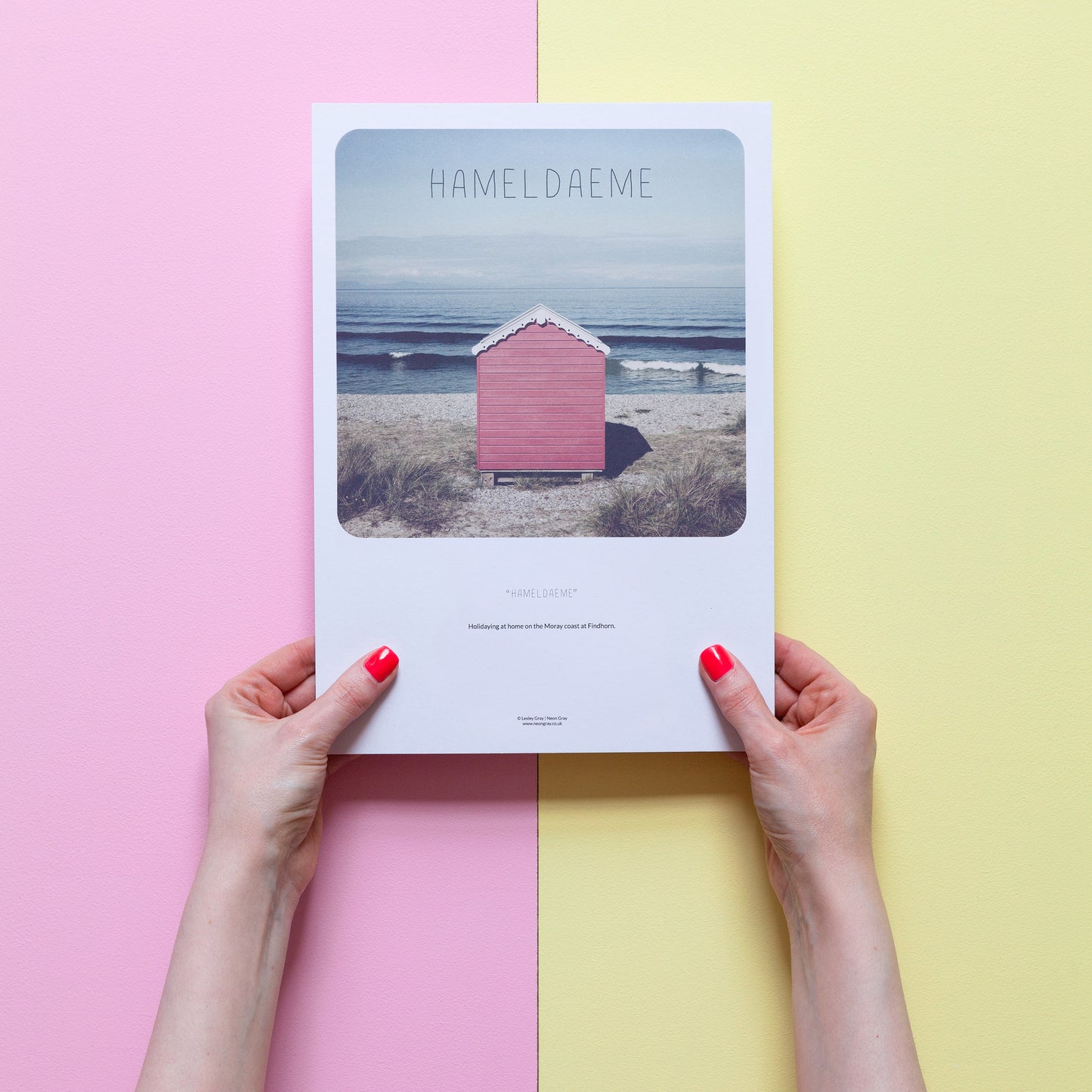 Scottish Banter Print Beach Hut