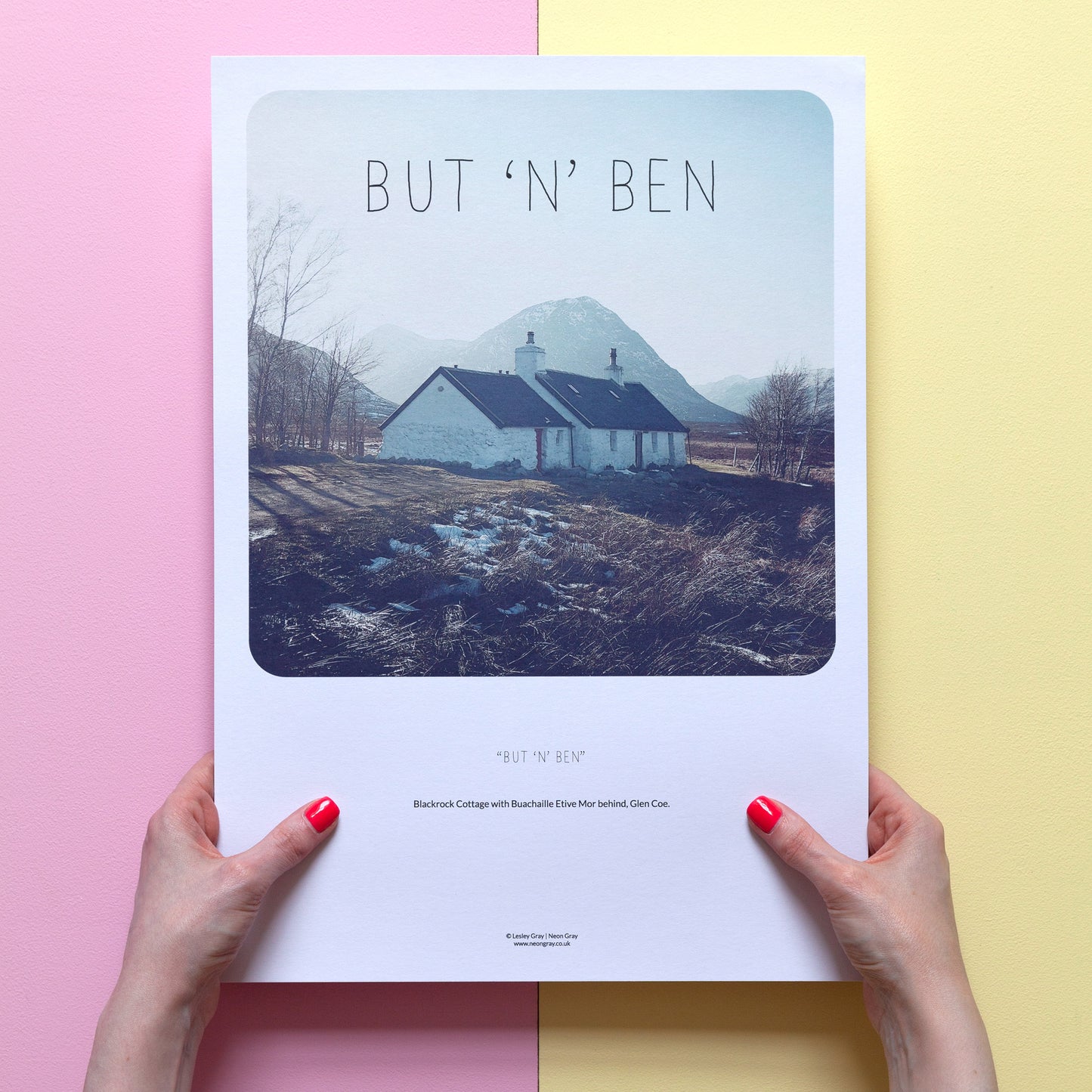 Scottish Banter Print Blackrock Cottage