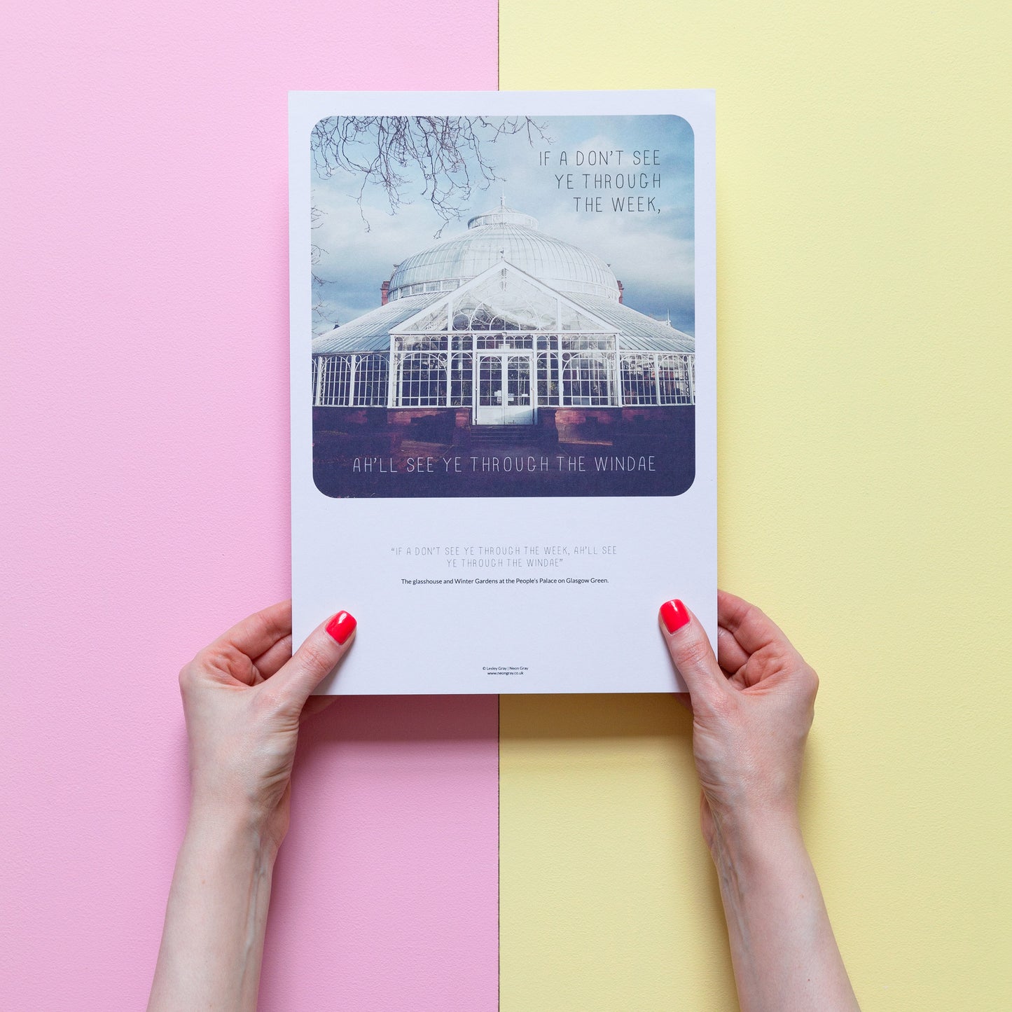 Scottish Banter Print People's Palace