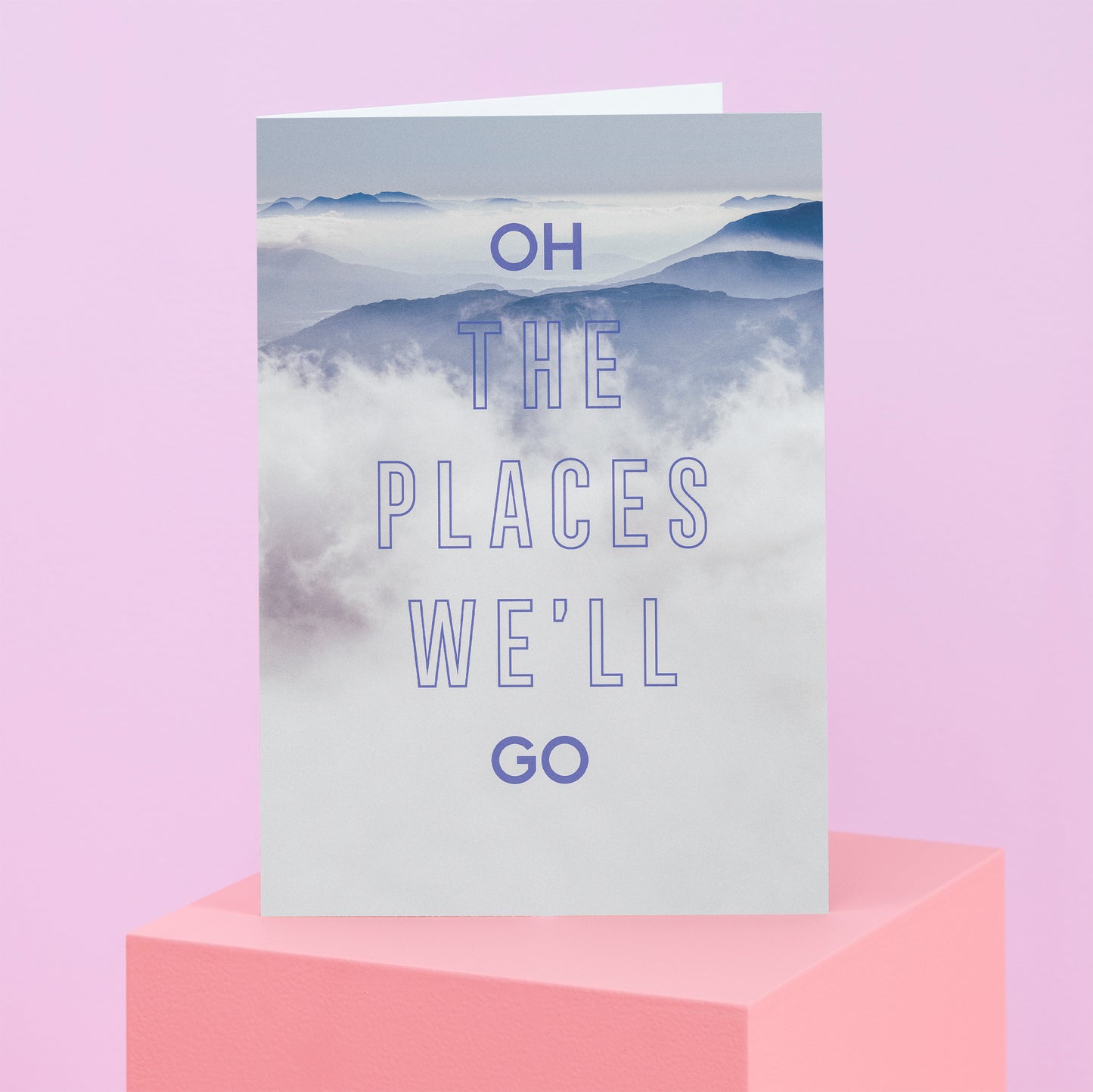 Oh The Places Greetings Card