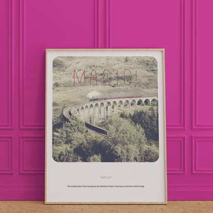 Scottish Banter Print Glenfinnan Viaduct