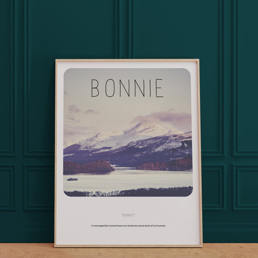 Scottish Banter Print Loch Lomond