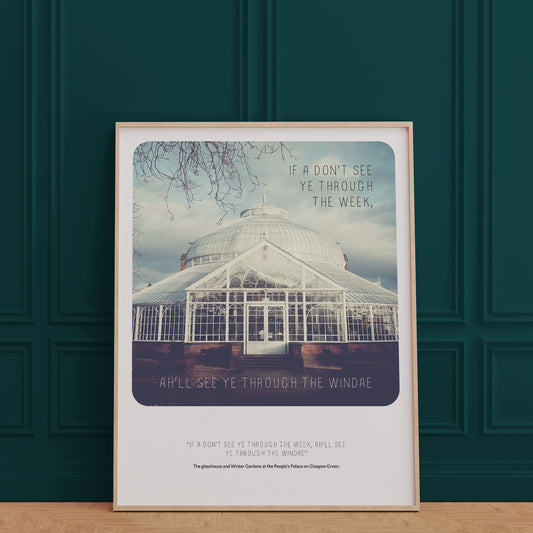 Scottish Banter Print People's Palace