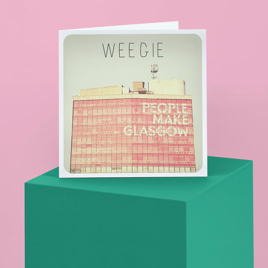 Scottish Banter Greetings Card Building and Printing