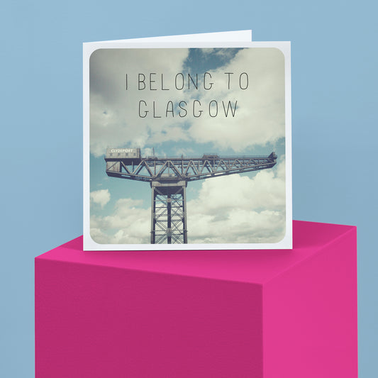 Scottish Banter Greetings Card Clydeport