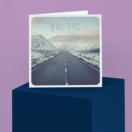 Scottish Banter Greetings Card Rannoch Moor