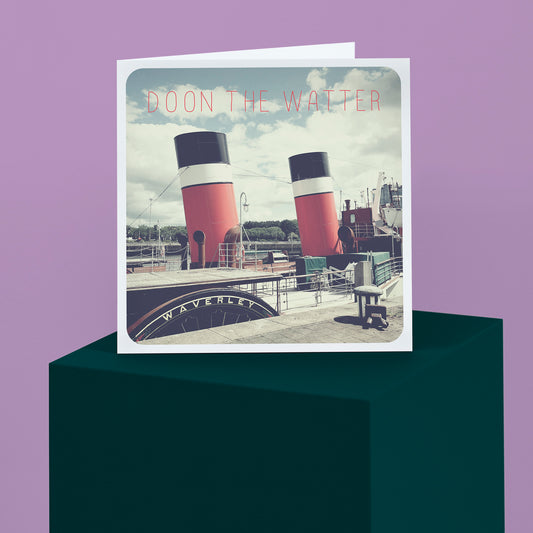 Scottish Banter Greetings Card The Waverley