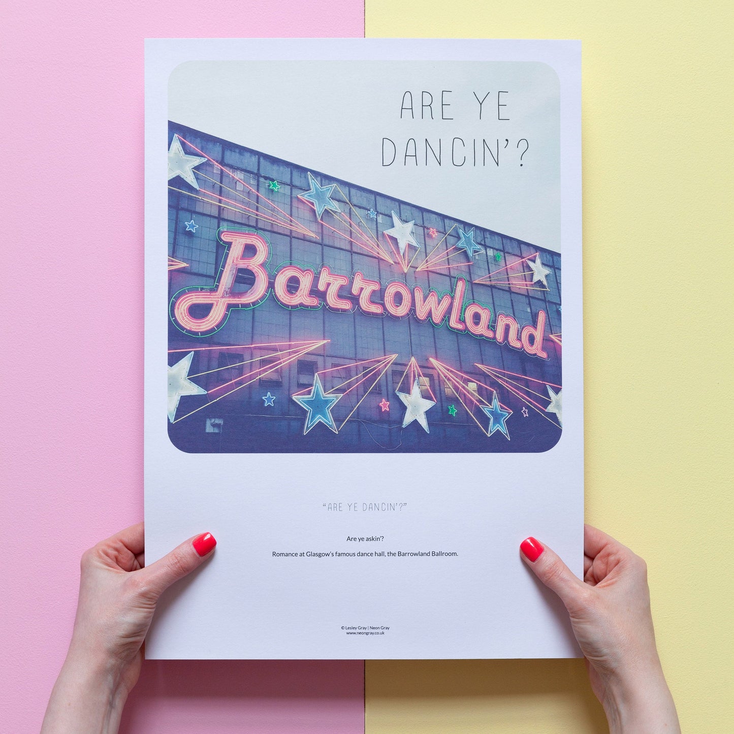 Set of 2 Scottish Banter Prints - Barrowland Ballroom + People's Palace
