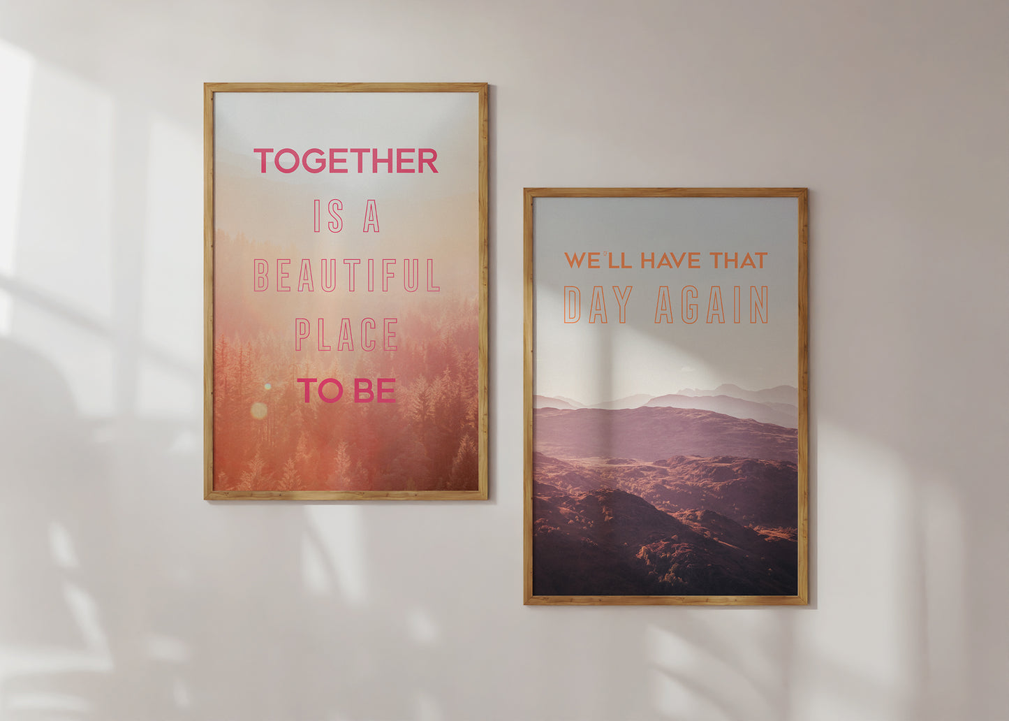 Together is a Beautiful Place to be Print